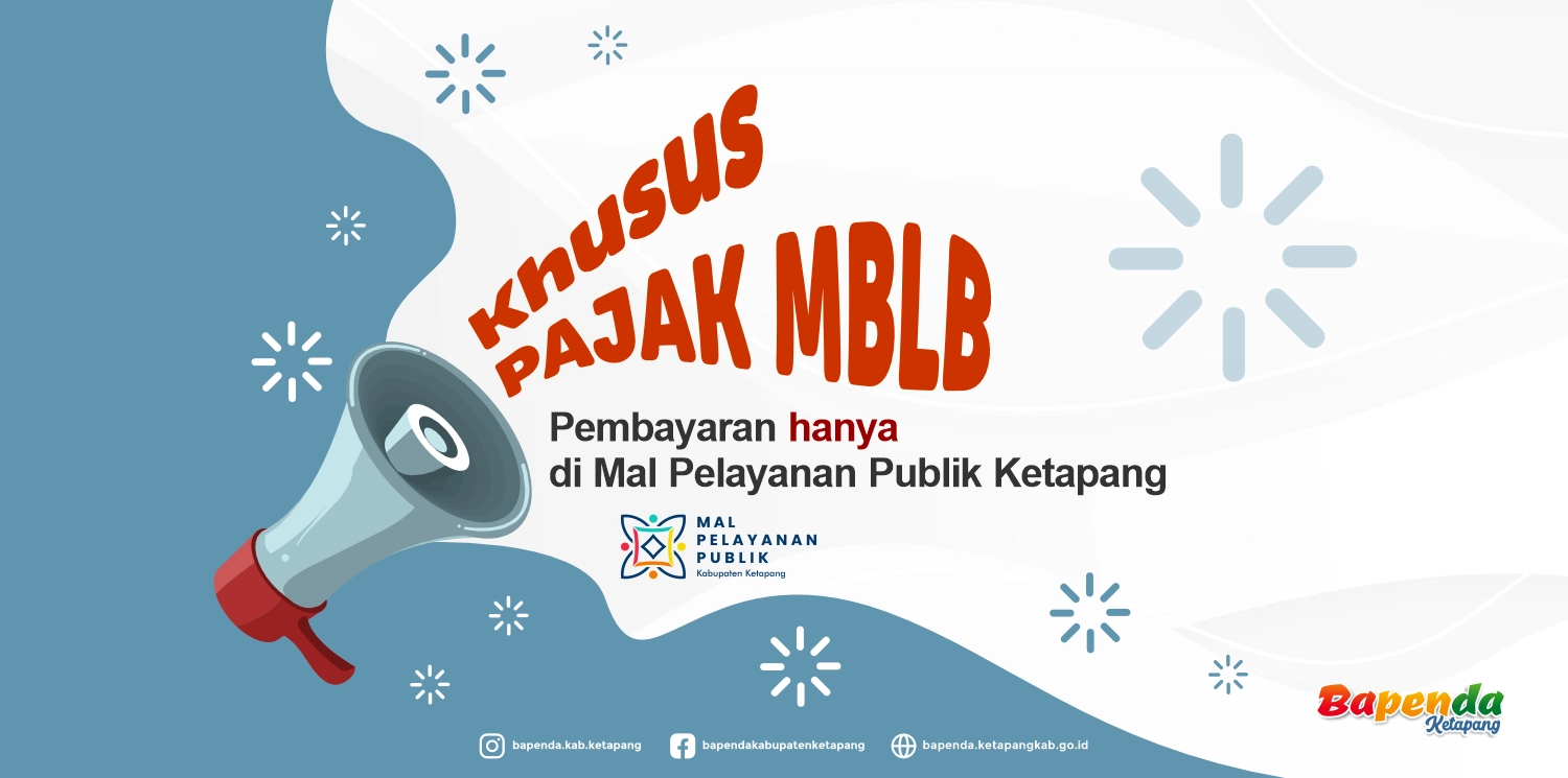 bapenda.ketapangkab.go.id - Opsen Pajak MBLB